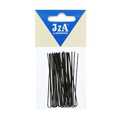 Plain hairpin 75 mm - black / 20pcs.
