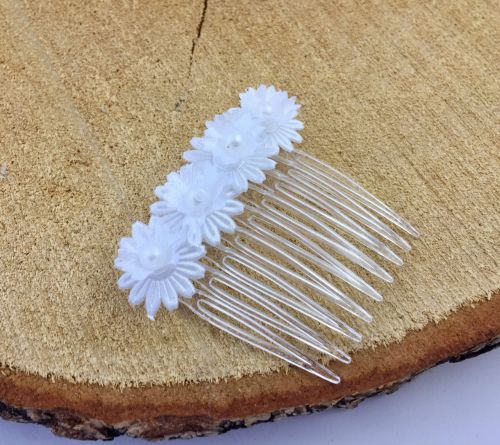 Wedding decorative comb with flowers 12017022
