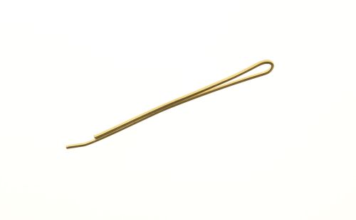 Prosta wsuwka do włosów 40 mm - złota