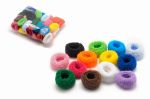 Hair gum - mix color / 50pcs.