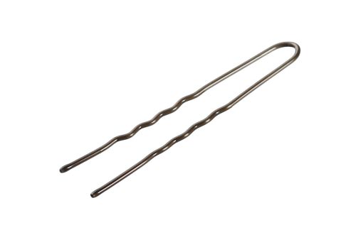 szpilki fryzjerskie 45 mm - brązowe - 36 szt