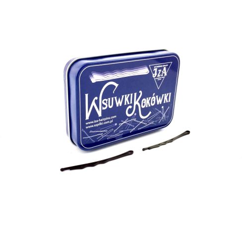 Kit of long brown hairgrips / 40pcs.