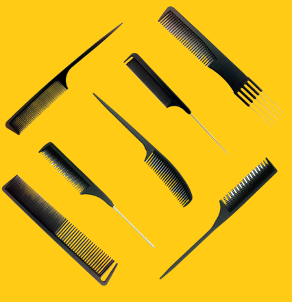 Set of 7 combs