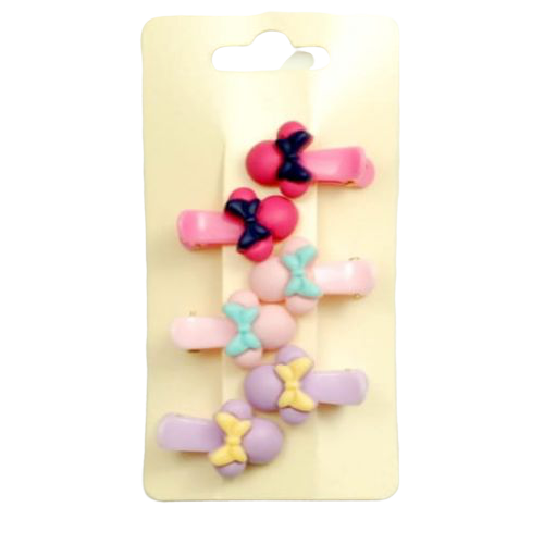 KIDS HAIR SLIDES MINNIE - 6 PCS.