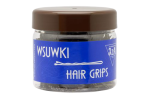 Waved hairgrips 50 mm - brown / 500 g