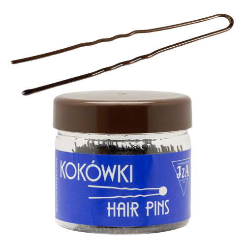 Kokówki/szpilki fryzjerskie 45 mm - brązowe - 350 g