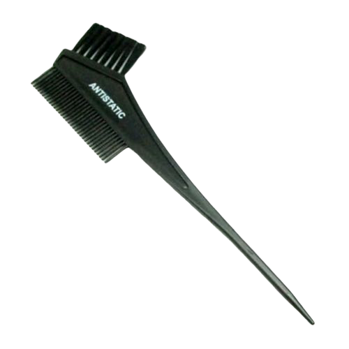 Paint brush with plastic skewer
