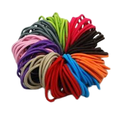 Hair gum - mix color / 100pcs.