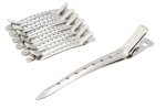 Metal clips with holes 90 mm / 12pcs.