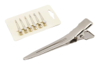 Small metal single clips 45 mm / 6pcs.