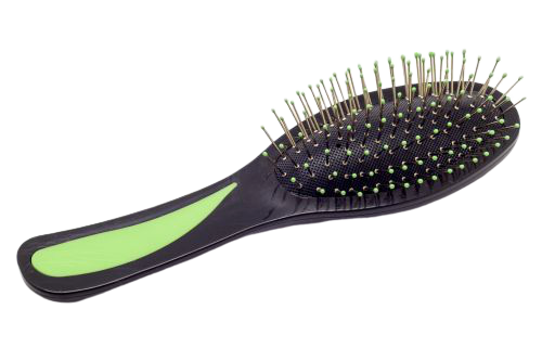 Big metal hair brush