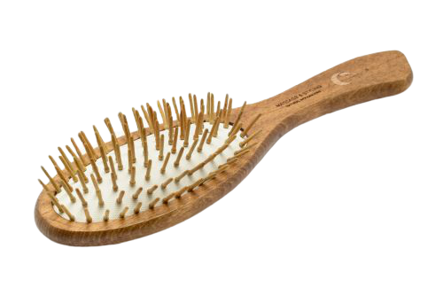 Pneumatic brush with wooden brown spikes 9R