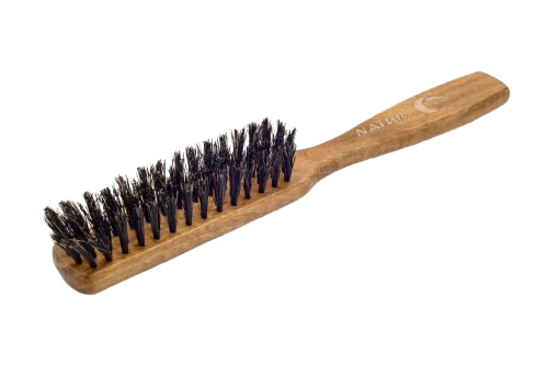  Long dark natural bristle brush 4R