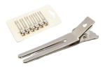 Small double metal clips 45 mm / 6pcs.