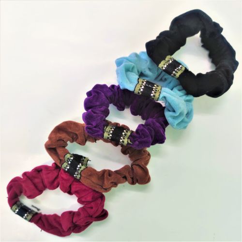 gumki scrunchie do włosów