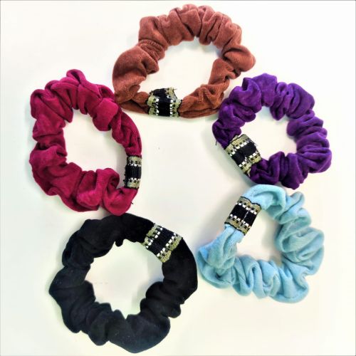 gumki scrunchie do włosów