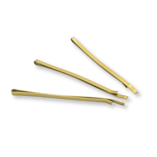 Wsuwki złote mocne  7 cm 36 szt