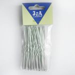 Kokówki/szpilki fryzjerskie 75 mm - białe - 20 szt.