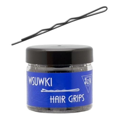 wsuwki do włosów bez kulek - czarne - 60 mm - 500 g