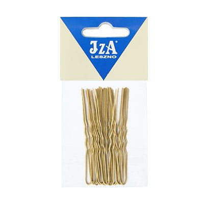 Waved hairpin 75 mm - gold / 20pcs.