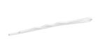 Waved hairgrips 50mm - white / 12pcs.