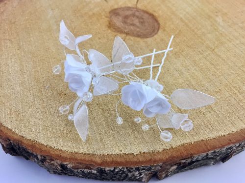 Wedding decorative hairpin with roses 12013070