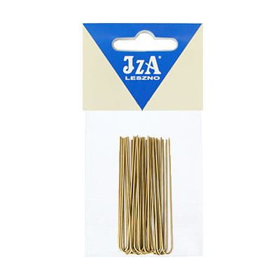Plain hairpin 65 mm - gold / 20pcs.